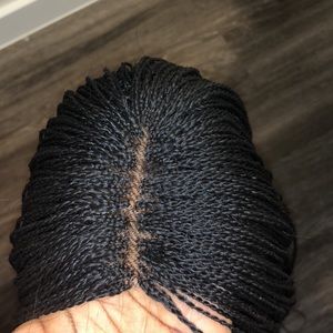 Braided twist wig